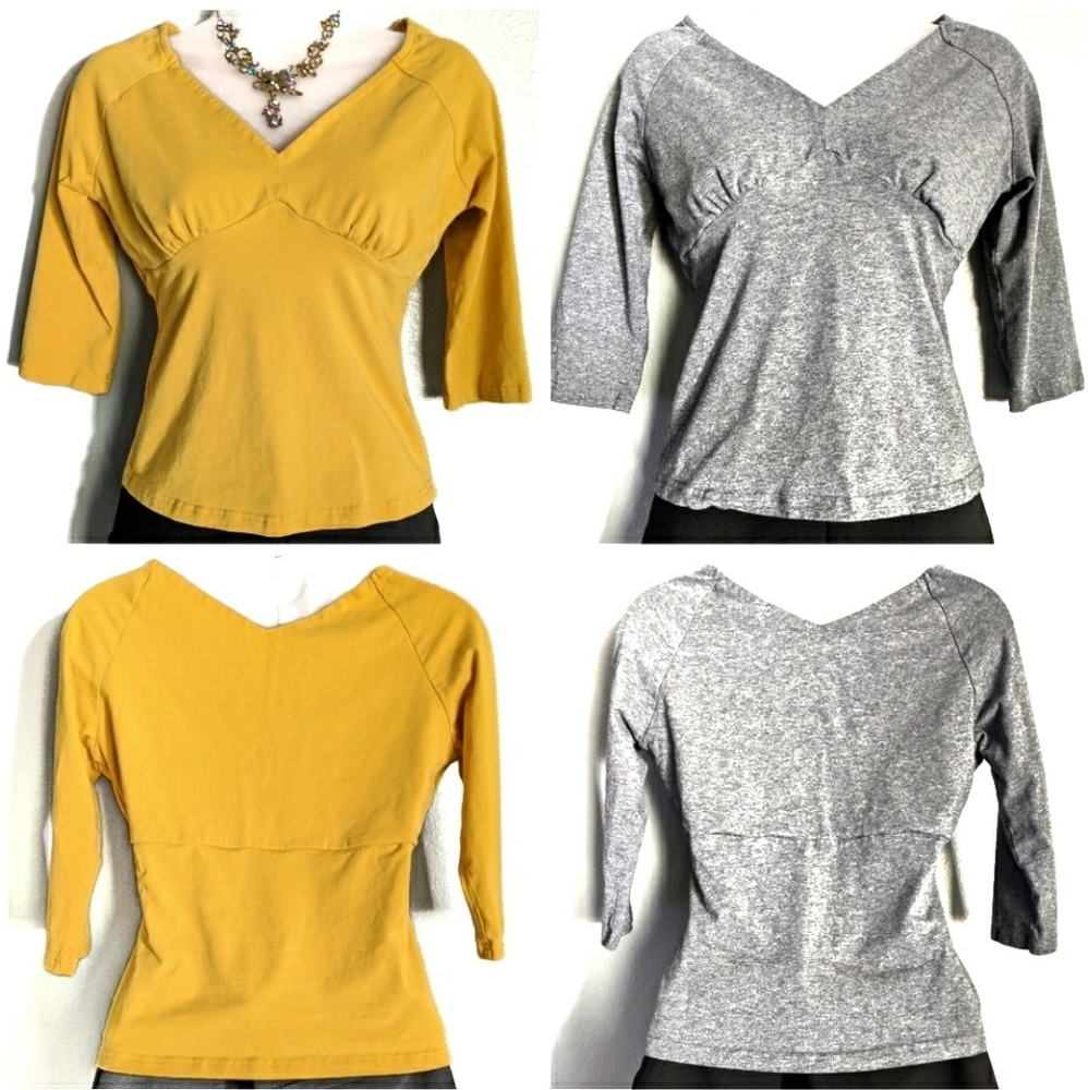 Two Modcloth Royal Monk tops